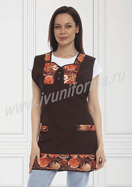 Фартук женский арт. УН-04-337-ГАБ