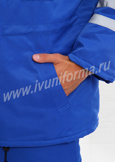 Костюм мужской зимний для скорой помощи арт. СП-02-14-ГР