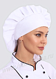 Колпак повара на резинке женский арт. ГУ-12-44-ТС - 1